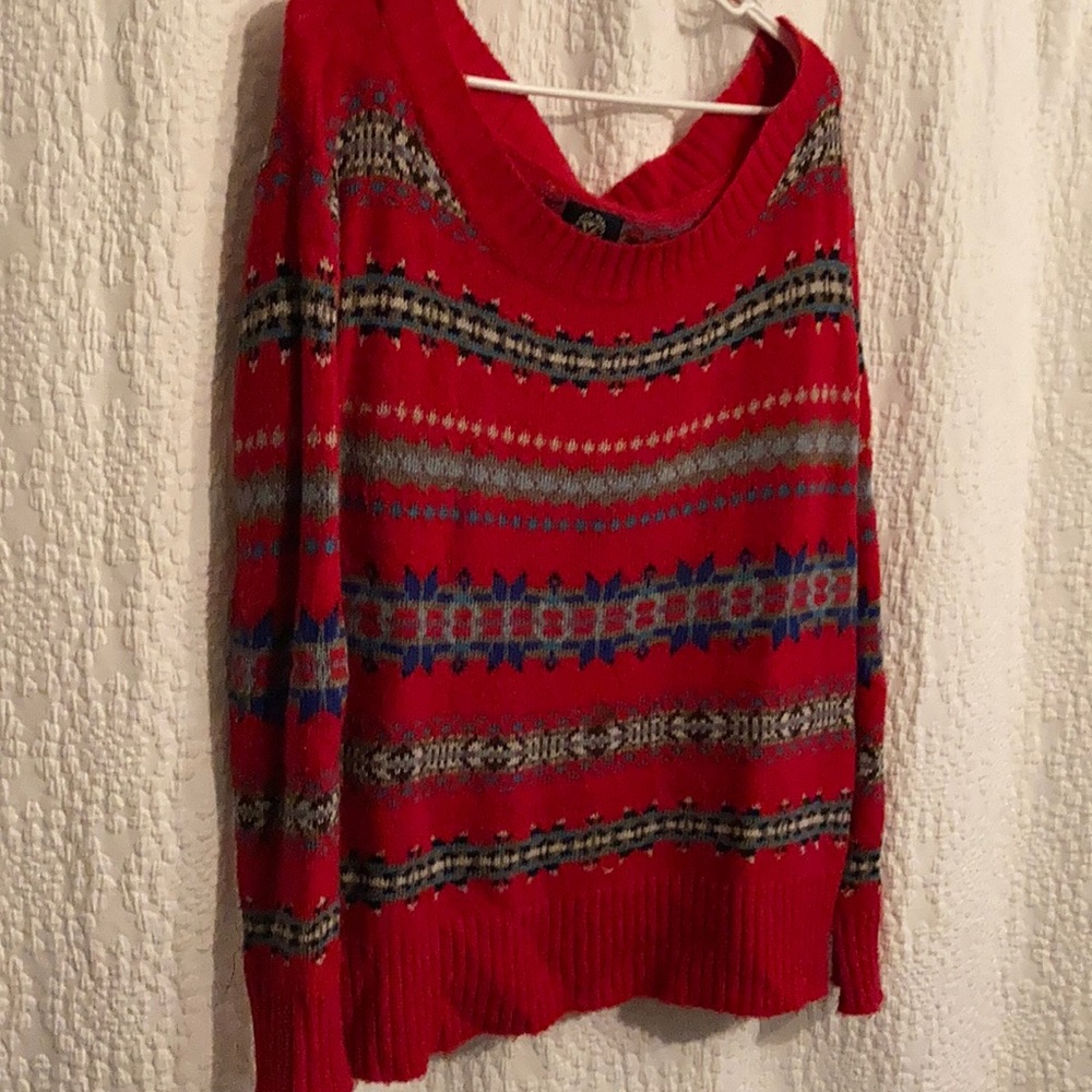 Off the shoulder sweater